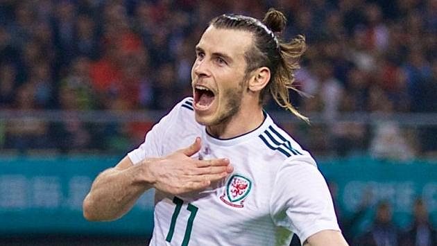Velšský fotbalista Gareth Bale. Velšský fotbalista Gareth Bale.
