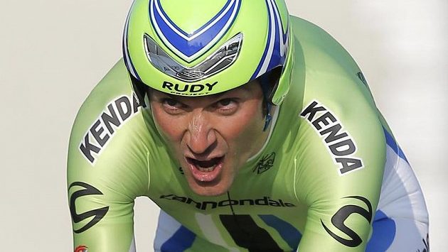 Cyklista Ivan Basso. Cyklista Ivan Basso.