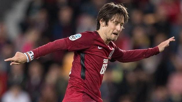 Tomáš Rosický ze Sparty během utkání s Karvinou. Tomáš Rosický ze Sparty během utkání s Karvinou.