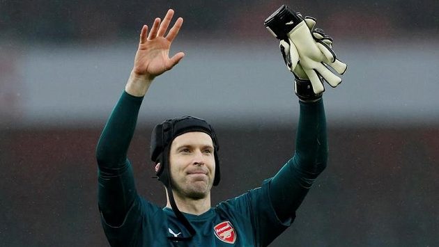 Severní Londýn je náš! Petr Čech po výhře nad Tottenhamem. Severní Londýn je náš! Petr Čech po výhře nad Tottenhamem.