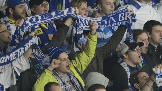 Fanoušci Komety Brno měli důvod k radosti. Fanoušci Komety Brno měli důvod k radosti.