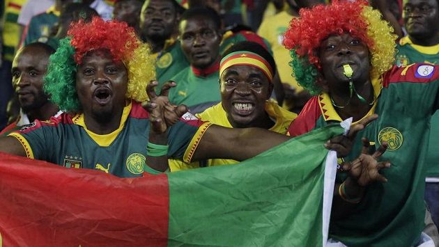Příznivci Kamerunu na fotbalovém mistrovství Afriky. Příznivci Kamerunu na fotbalovém mistrovství Afriky.