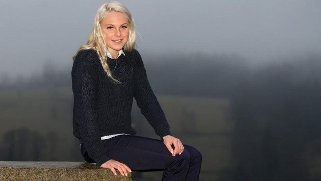 Barbora Havlíčková - česká běžkyně na lyžích je výborná také v běhu do vrchu. Barbora Havlíčková - česká běžkyně na lyžích je výborná také v běhu do vrchu.