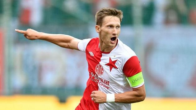 Milan Škoda jásá, slávisté jeho zásluhou šli v Boleslavi do vedení. Milan Škoda jásá, slávisté jeho zásluhou šli v Boleslavi do vedení.