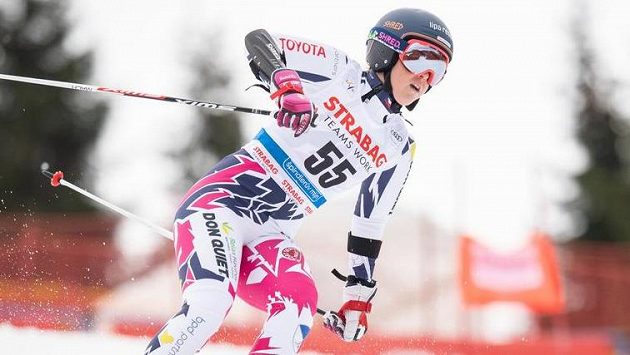 Bolest! Kateřina Pauláthová nedokončila obří slalom ve Špindlerově Mlýně. Bolest! Kateřina Pauláthová nedokončila obří slalom ve Špindlerově Mlýně.
