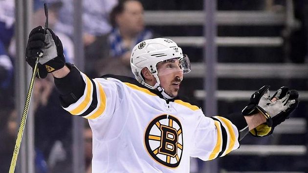Útočník Bostonu Brad Marchand. Útočník Bostonu Brad Marchand.