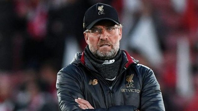 Trenér Liverpoolu Jürgen Klopp Trenér Liverpoolu Jürgen Klopp