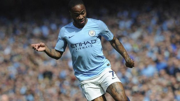 Fotbalista Raheem Sterling. Fotbalista Raheem Sterling.
