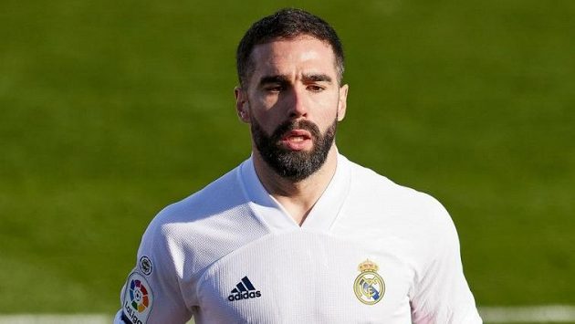 Obránce Realu Madrid Dani Carvajal Obránce Realu Madrid Dani Carvajal