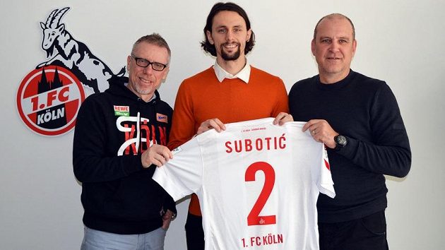 Obránce Neven Subotič bude hrát bundesligu za Kolín nad Rýnem. Obránce Neven Subotič bude hrát bundesligu za Kolín nad Rýnem.