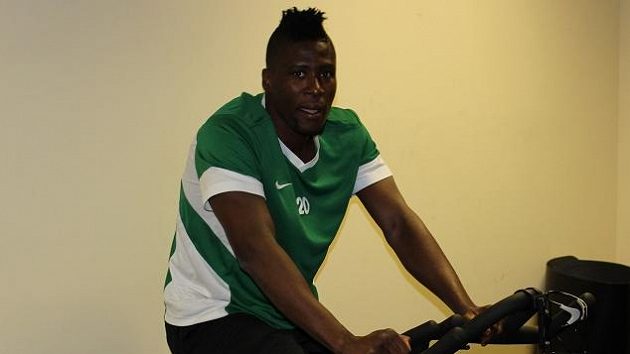 Francis Koné šlape v dresu Jablonce. Francis Koné šlape v dresu Jablonce.