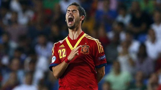 Španělský fotbalista Isco v reprezentačním dresu do 21 let. Španělský fotbalista Isco v reprezentačním dresu do 21 let.