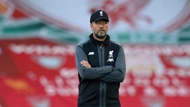 Jürgen Klopp nebyl s výsledkem zápasu spokojen Jürgen Klopp nebyl s výsledkem zápasu spokojen