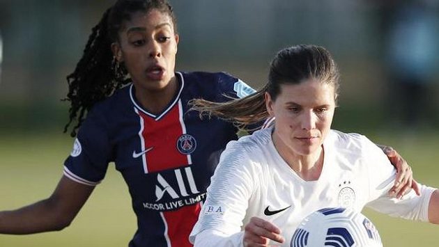 Fotbalistky Sparty na hráčky PSG nestačily Fotbalistky Sparty na hráčky PSG nestačily