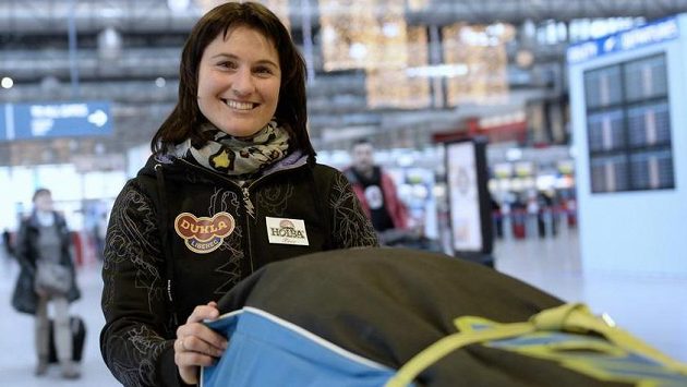 Akrobatická lyžařka Nikola Sudová na archivním snímku Akrobatická lyžařka Nikola Sudová na archivním snímku
