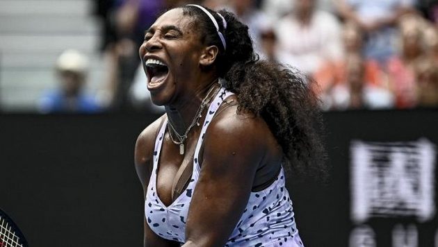 Tenistka Serena Williamsová na letošním Australian Open. Tenistka Serena Williamsová na letošním Australian Open.
