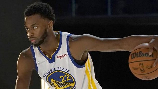 Hvězdný basketbalista Andrew Wiggins z Golden State Hvězdný basketbalista Andrew Wiggins z Golden State
