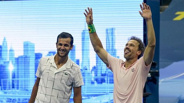 The US Open champions are Pavič and Soares for the first time together