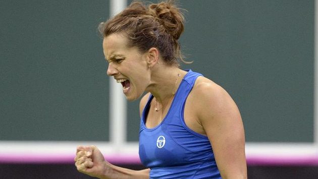 Barbora Strýcová přidala druhý bod. Barbora Strýcová přidala druhý bod.