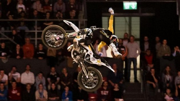 Freestyle motokrosař Libor Podmol Freestyle motokrosař Libor Podmol