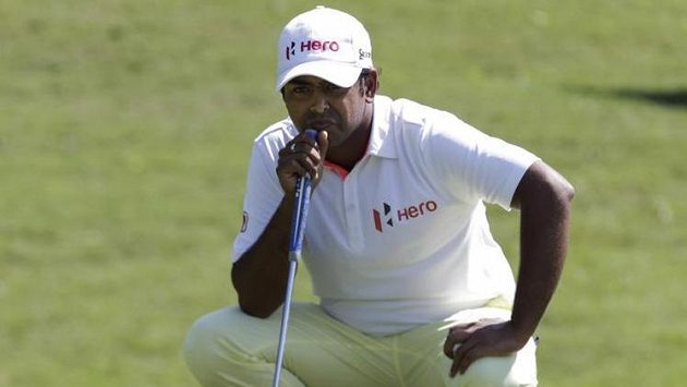Indický golfista Anirban Lahiri Indický golfista Anirban Lahiri