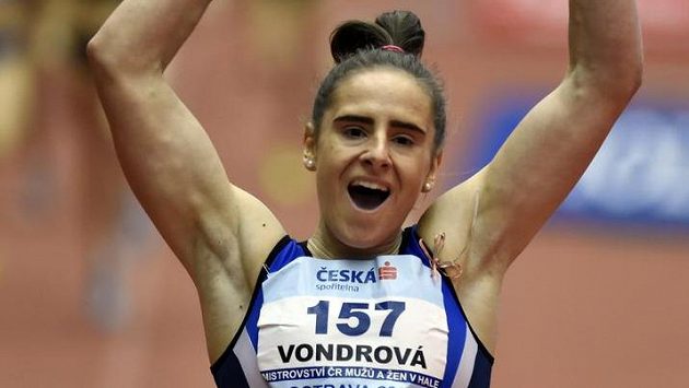 Lada Vondrová se mohla radovat z parádního výkonu Lada Vondrová se mohla radovat z parádního výkonu