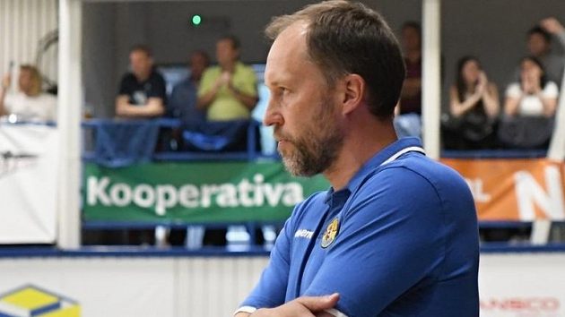 Trenér BK Opava Petr Czudek. Trenér BK Opava Petr Czudek.