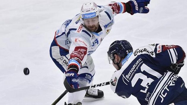 Zleva Michal Gulaši z Brna a Dominik Lakatoš z Vítkovic Zleva Michal Gulaši z Brna a Dominik Lakatoš z Vítkovic
