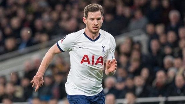 Fotbalista Tottehamu Jan Vertonghen Fotbalista Tottehamu Jan Vertonghen