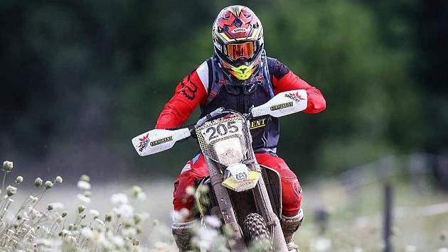 Jan Brabec na trati HunGarian Baja. Jan Brabec na trati HunGarian Baja.