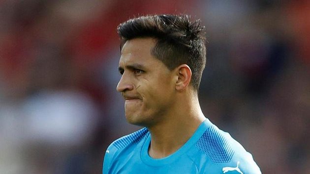 Alexis Sánchez z Arsenalu. Alexis Sánchez z Arsenalu.