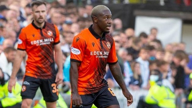 Záložník Dundee United Jeando Fuchs na archivním snímku. Záložník Dundee United Jeando Fuchs na archivním snímku.