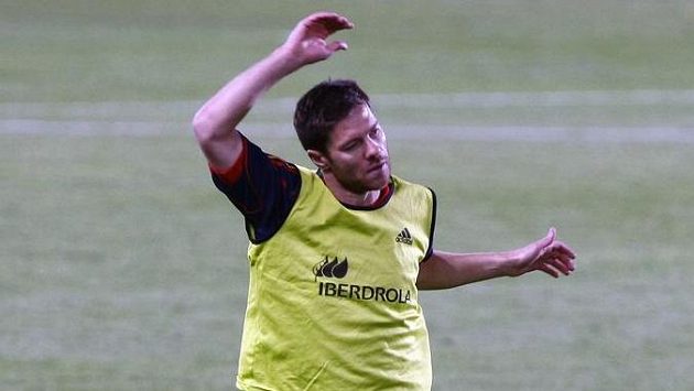 Xabi Alonso ještě v dobách, kdy byl ve španělské fotbalové reprezentaci (archivní snímek). Xabi Alonso ještě v dobách, kdy byl ve španělské fotbalové reprezentaci (archivní snímek).