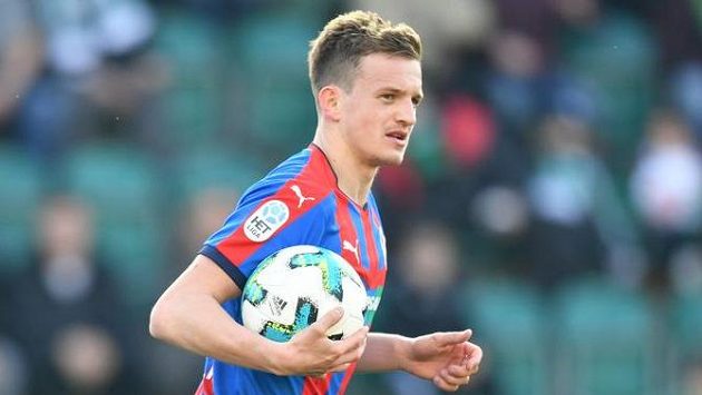 Plzeňský záložník Jan Kopic Plzeňský záložník Jan Kopic