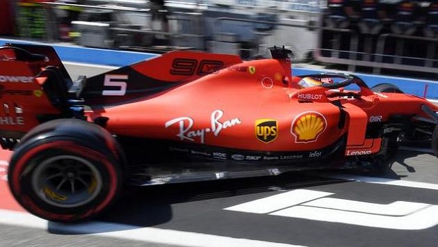 Sebastian Vettel mohl být se svým výkonem spokojen Sebastian Vettel mohl být se svým výkonem spokojen