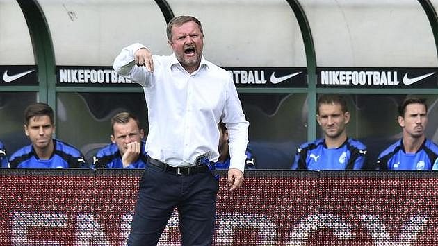 Trenér Plzně Pavel Vrba. Trenér Plzně Pavel Vrba.