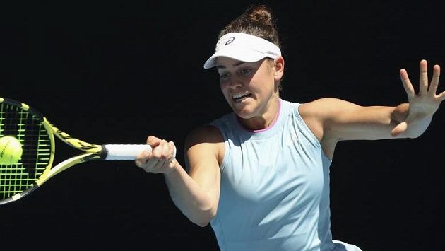 Jennifer Bradyová při Autralian Open Jennifer Bradyová při Autralian Open