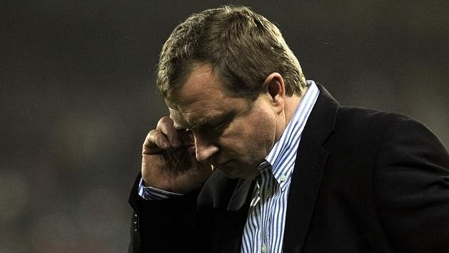 Ustaraný trenér Plzně Pavel Vrba po remíze s Jabloncem. Ustaraný trenér Plzně Pavel Vrba po remíze s Jabloncem.