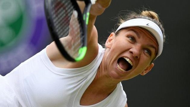 Simona Halepová si zajistila postup do semifinále Wimbledonu Simona Halepová si zajistila postup do semifinále Wimbledonu