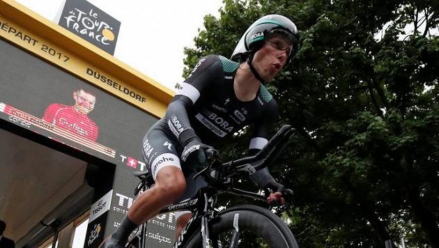 Polák Rafal Majka při časovce v tomto ročníku Tour de France. Polák Rafal Majka při časovce v tomto ročníku Tour de France.