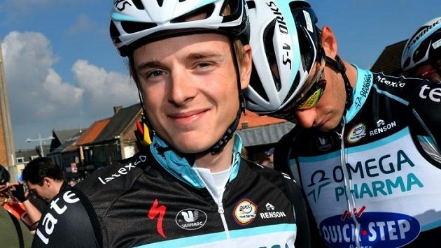 Český cyklista Petr Vakoč z týmu Omega Pharma-Quick Step. Český cyklista Petr Vakoč z týmu Omega Pharma-Quick Step.