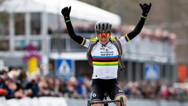 Nizozemská cyklistka Annemiek Van Vleutenová Nizozemská cyklistka Annemiek Van Vleutenová