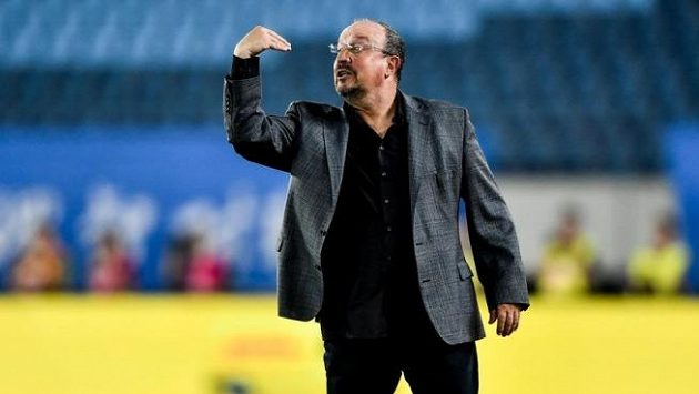 Rafael Benítez měl svým svěřencům co říct Rafael Benítez měl svým svěřencům co říct