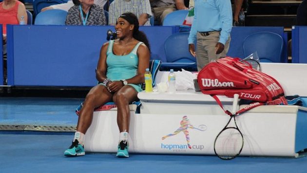 Americká tenistka Serena Williamsová Americká tenistka Serena Williamsová
