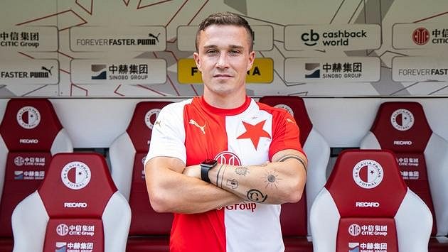 Tomáš Malinský se zatím ve Slavii neprosadil Tomáš Malinský se zatím ve Slavii neprosadil
