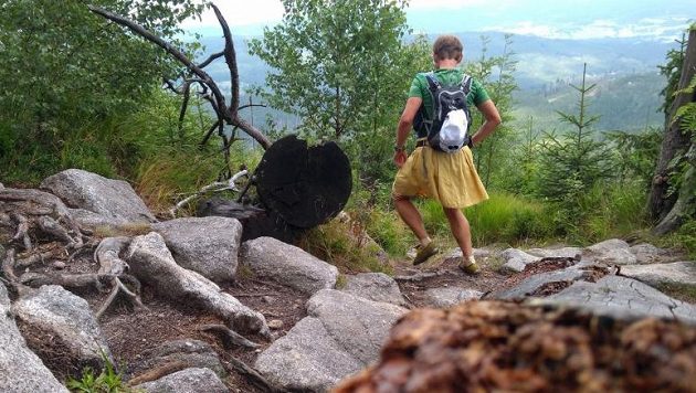 Běžecký batůžek Kilpi Cadence 10L poznal i strasti Vysokých Tater. Běžecký batůžek Kilpi Cadence 10L poznal i strasti Vysokých Tater.