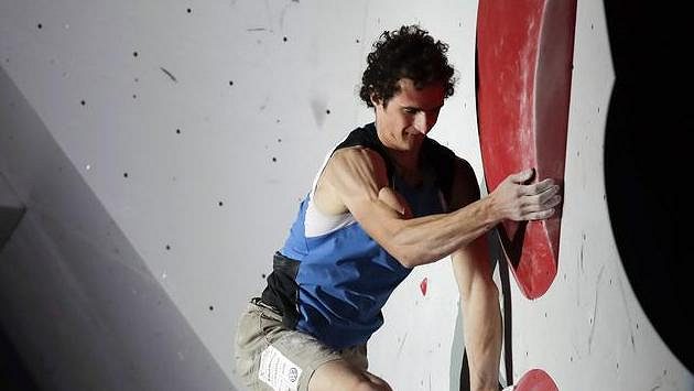 Adam Ondra na MS. Adam Ondra na MS.
