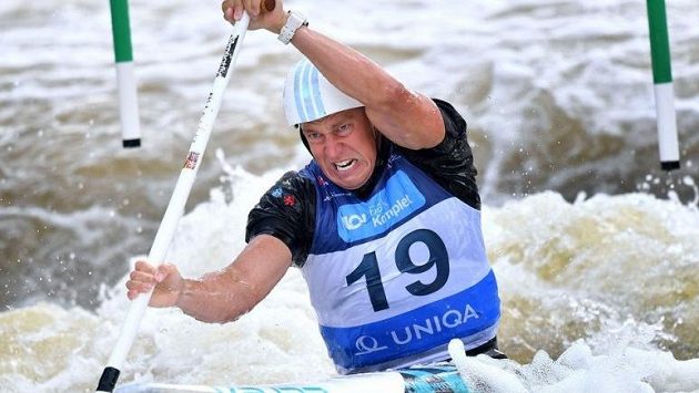 Kanoista Tomáš Rak neobhájí na mistrovství Evropy (archivní foto). Kanoista Tomáš Rak neobhájí na mistrovství Evropy (archivní foto).