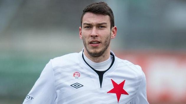 Brankář Jiří Pavlenka, hrdina Slavie v Jablonci. Brankář Jiří Pavlenka, hrdina Slavie v Jablonci.