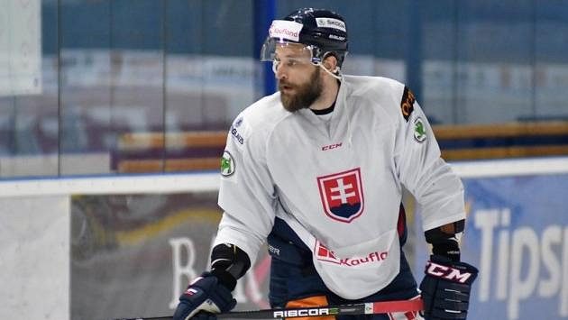 Marek Hovorka v dresu slovenského národního týmu Marek Hovorka v dresu slovenského národního týmu